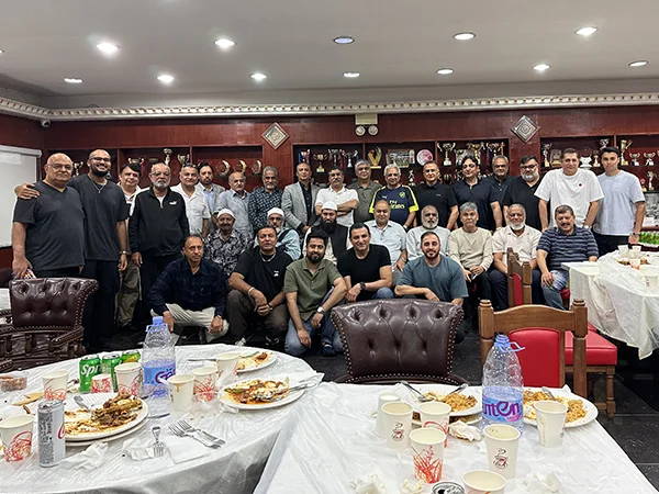 Community members connecting